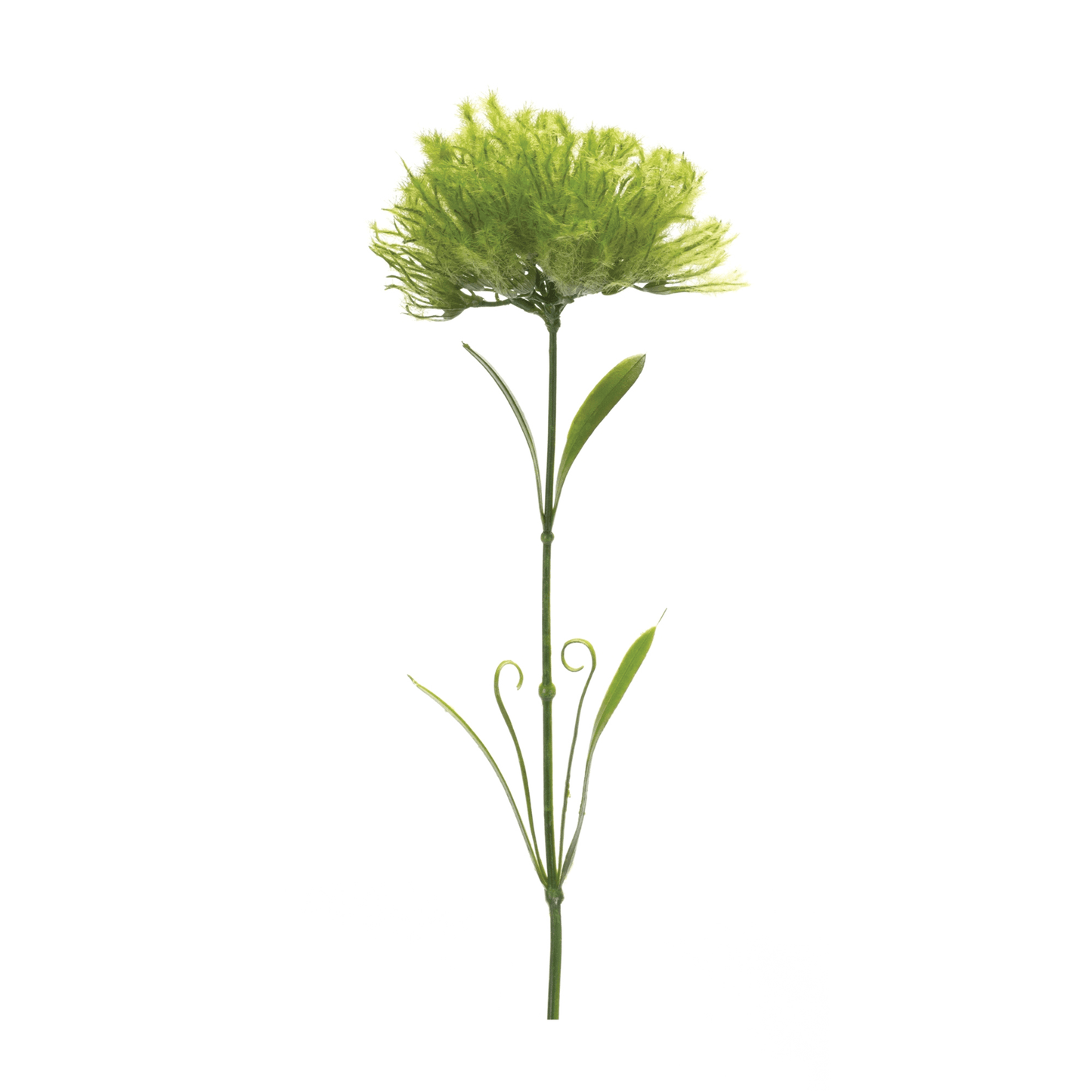 Puff Stem Set Of 6 - Durable Plastic Floral Decor