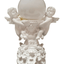 Traditional Angels Holding Light Figurine With Solar Illumination
