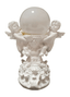 Traditional Angels Holding Light Figurine With Solar Illumination