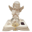 Ivory Angel Praying Figurine With Solar Light