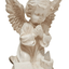 Elegant Solar-Powered Little Angel Praying Figurine