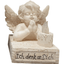 Solar Powered Angel Praying Figurine - Elegant Home & Garden Décor