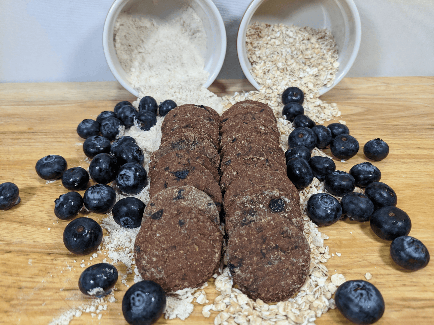 Wheat Free Blueberry & Pumpkin Dog Treats