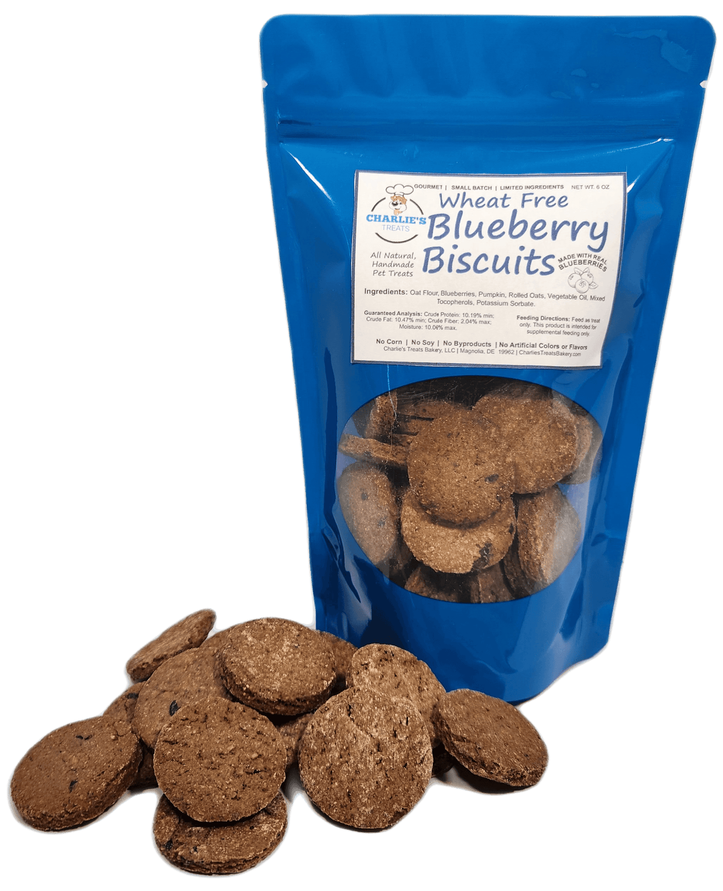 Wheat Free Blueberry & Pumpkin Dog Treats