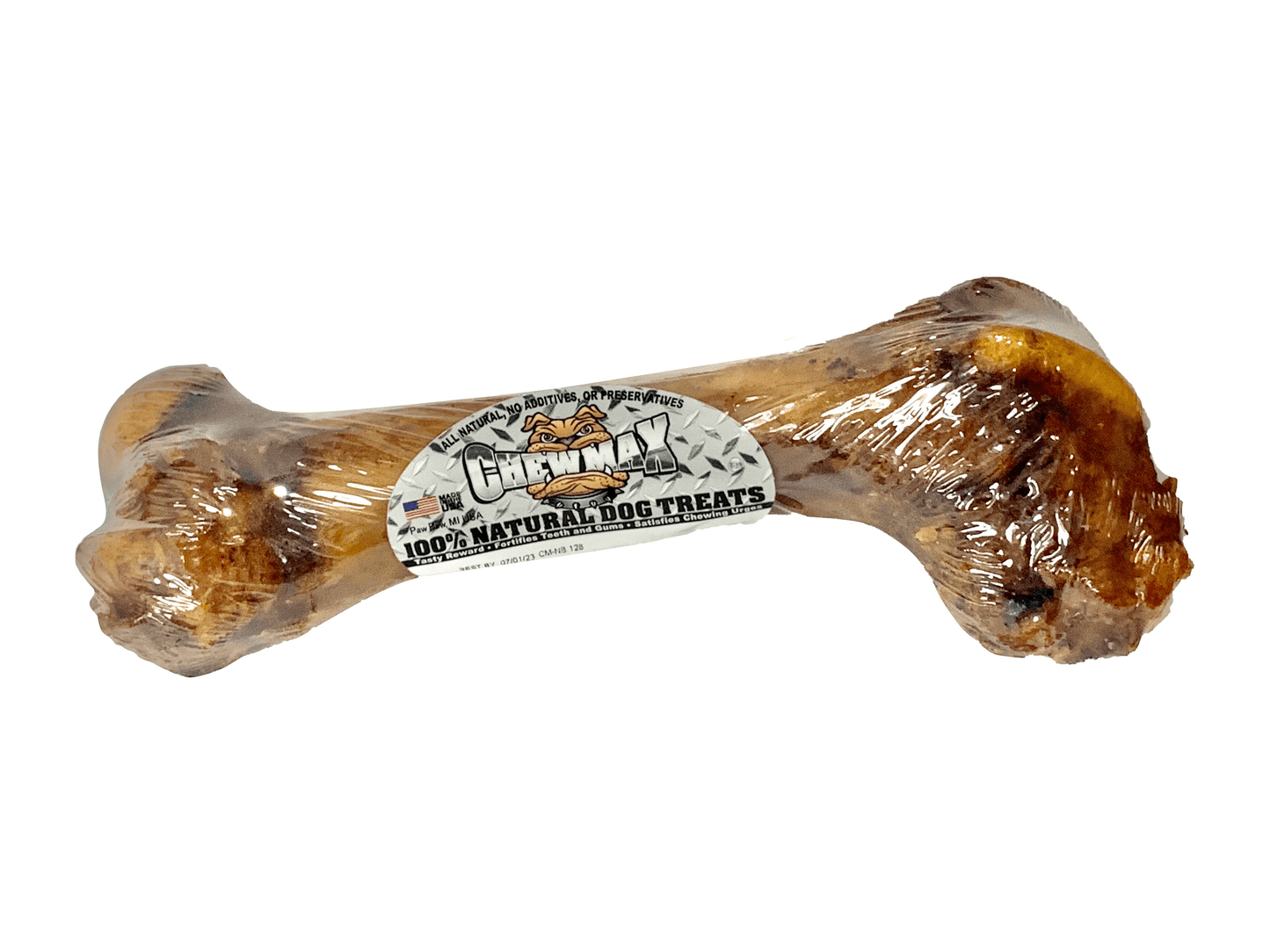 Natural Porky Femur Bone Chew for Dogs - 100% Real Beef, Slow-Roasted Delight