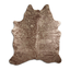 Acid Washed Gold Metallic Cowhide Rug - Camel/Brown