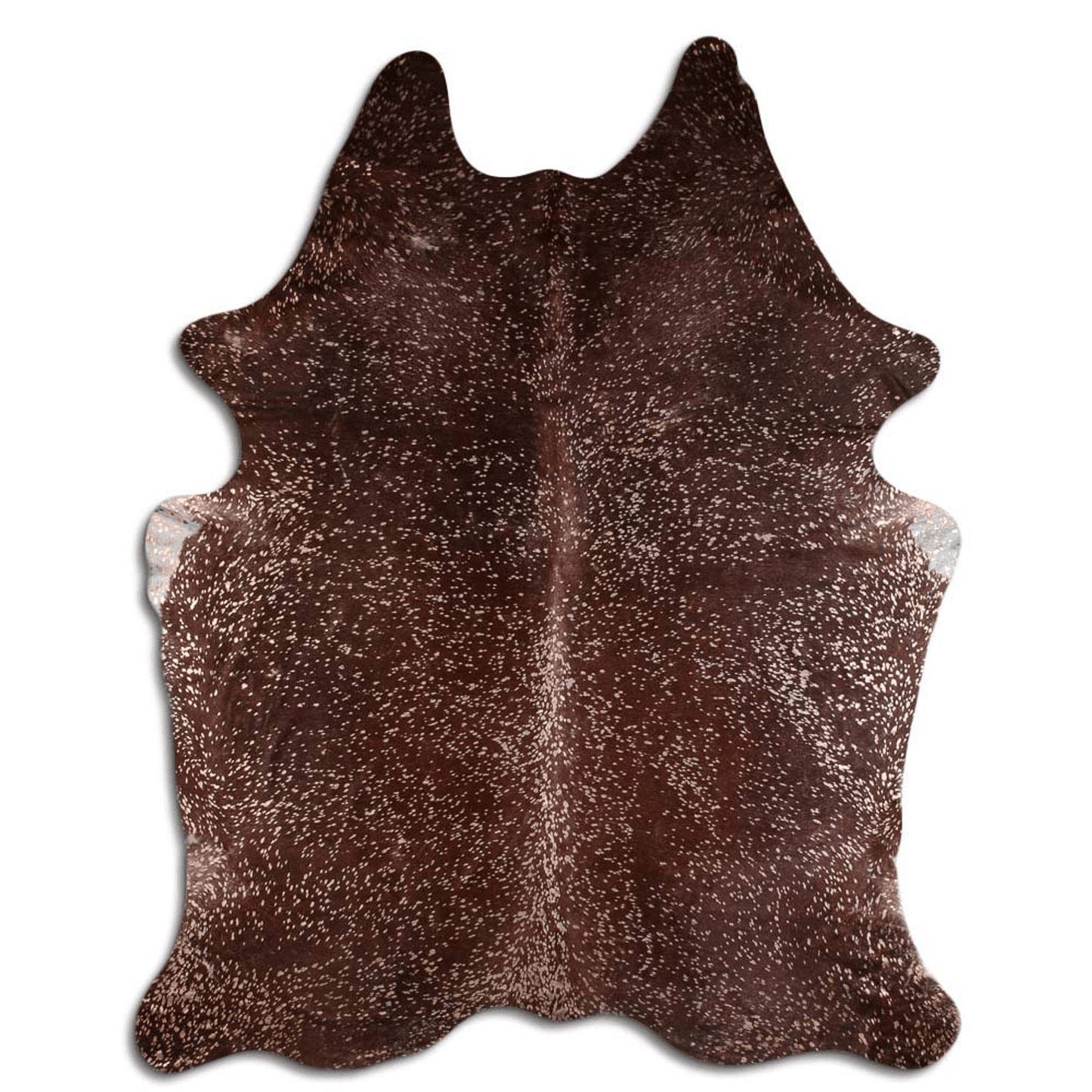 Acid Washed Gold Metallic Cowhide Rug - Camel/Brown