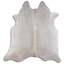 Acid Washed Silver Metallic Cowhide Area Rug - 32-45 Square Feet