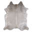 Acid Washed Silver Metallic Cowhide Area Rug - 32-45 Square Feet