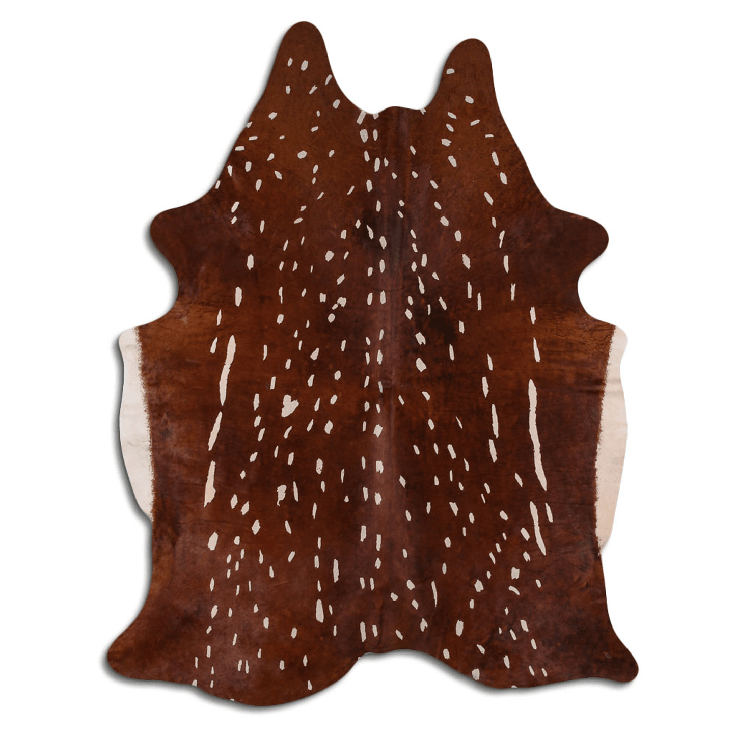 Axis Deer Print Cowhide Area Rug - 32-45 Sq. Ft.