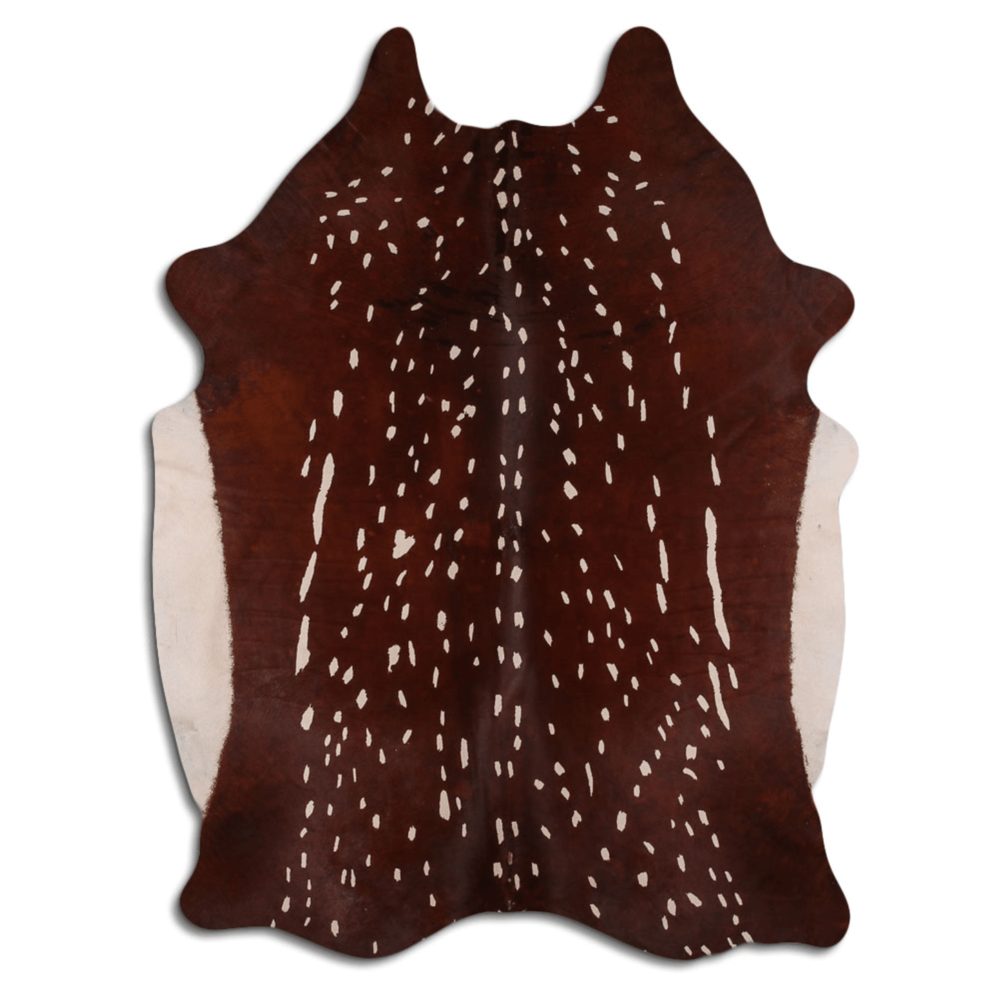 Axis Deer Print Cowhide Area Rug - 32-45 Sq. Ft.