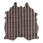 Printed Cowhide Area Rug In Snake Design - Grade A