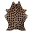Wild Cat On Beige Cowhide Area Rug - 22-32 Square Feet