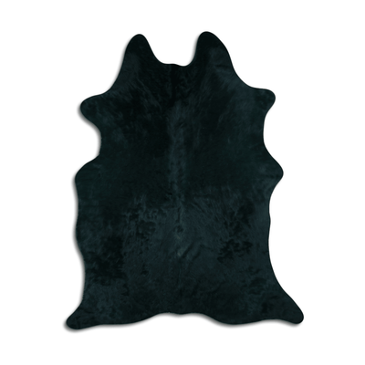 Emerald Green Dyed Cowhide Area Rug
