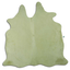 Dyed Lime Green Cowhide Area Rug