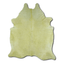 Dyed Lime Green Cowhide Area Rug