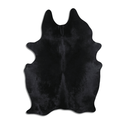 Dyed Alloy Grey Cowhide Area Rug