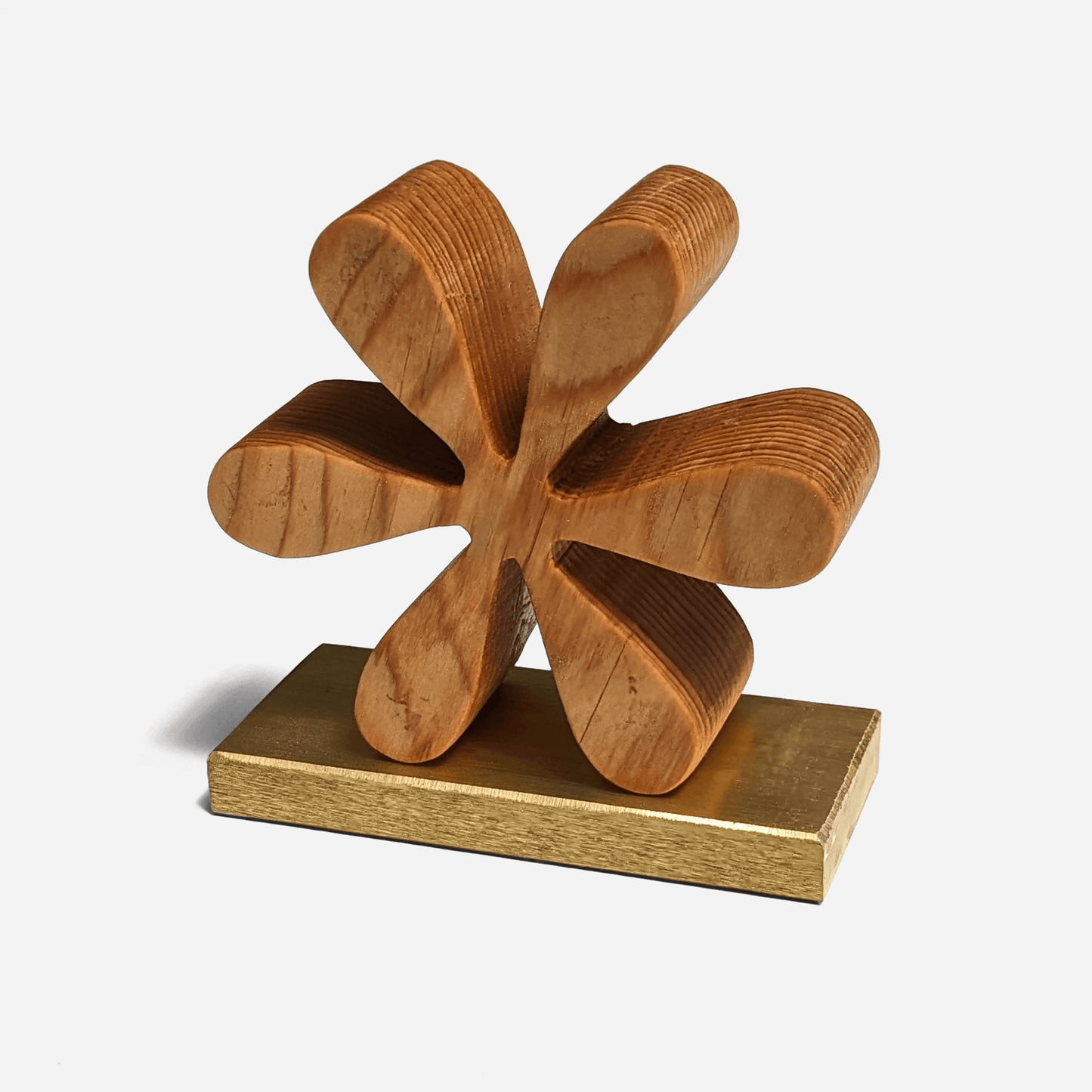 Asterisk Reclaimed Wood Bookends