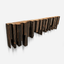 Artisan Crafted Wood Wall Sculpture - Organised Chaos Design