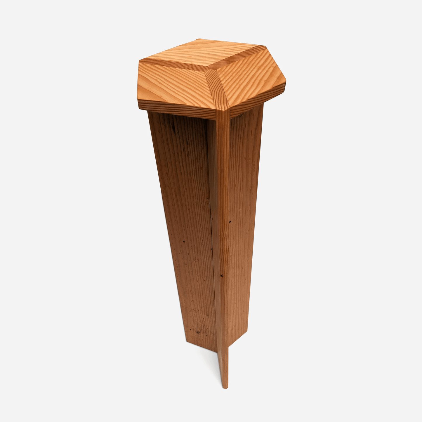 Hex Table - Handmade Doug Fir With Tung Oil Finish
