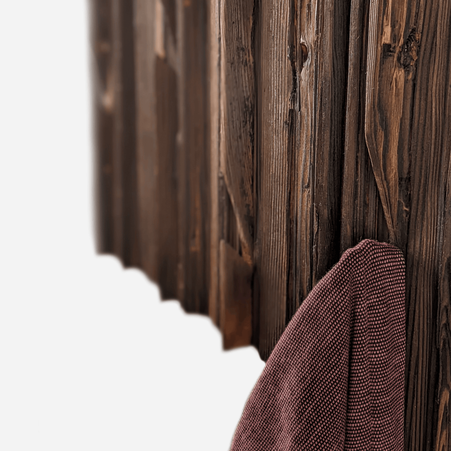 Mr. Hook: Artisan Wood And Brass Coat Rack