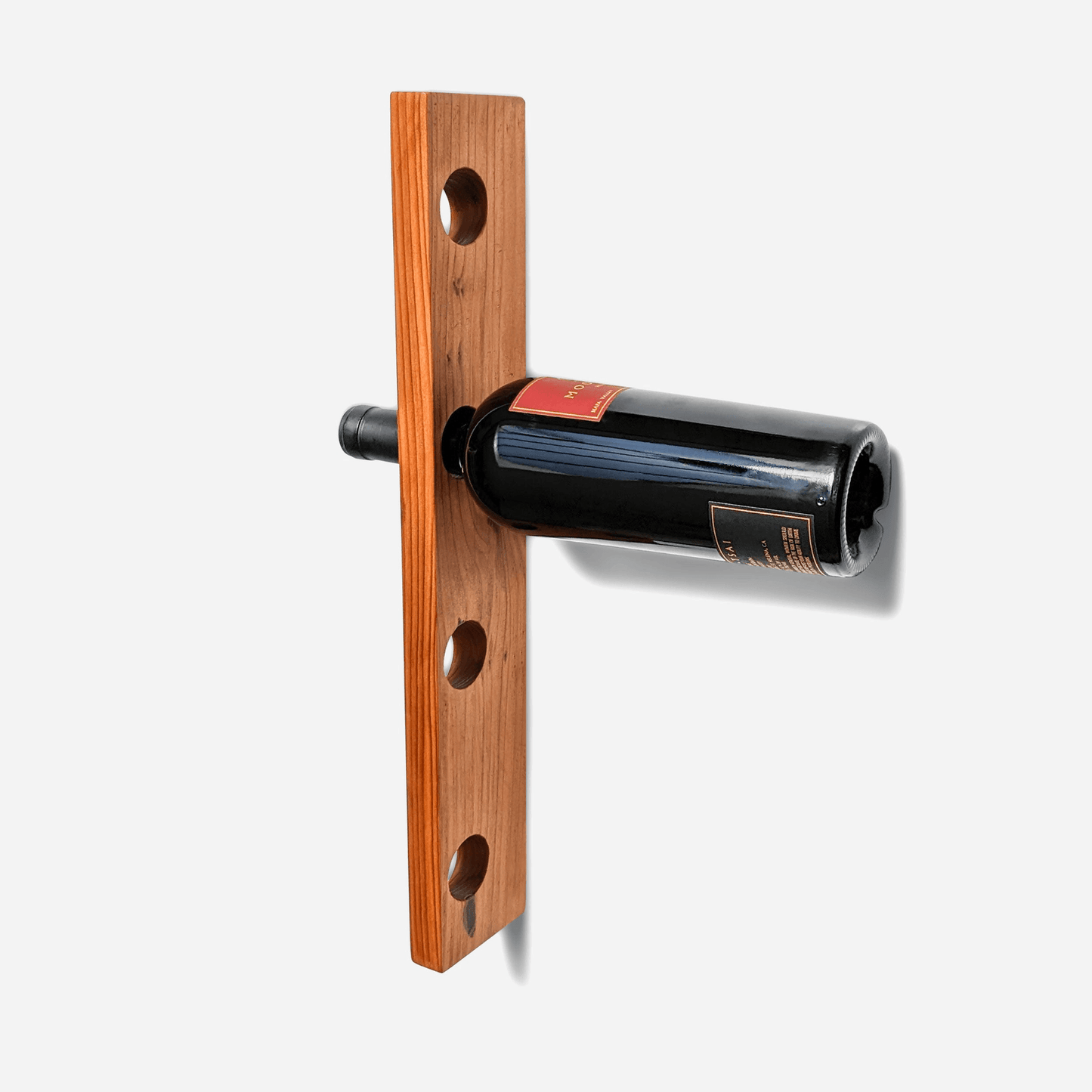 Off The Wall Wine Rack: Elegant Floating Wine Display