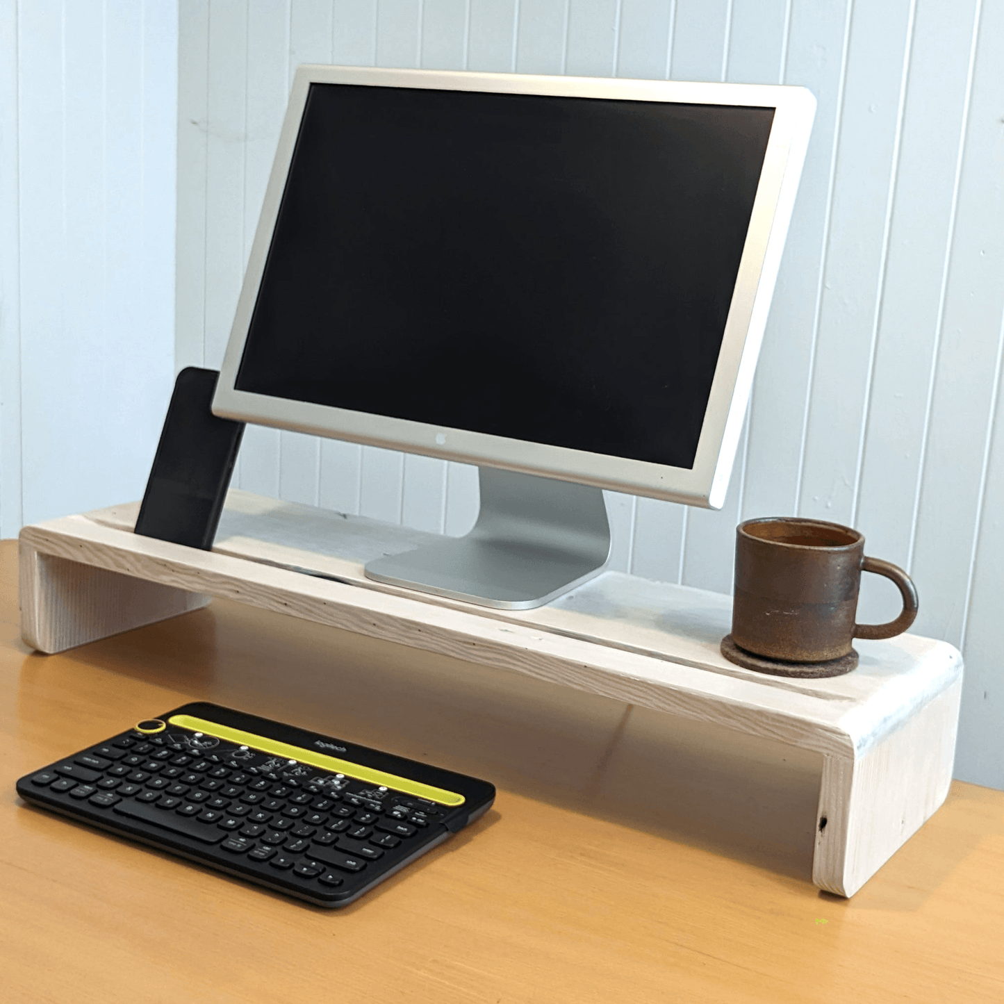 Raise Desk Shelf With Customisation Options