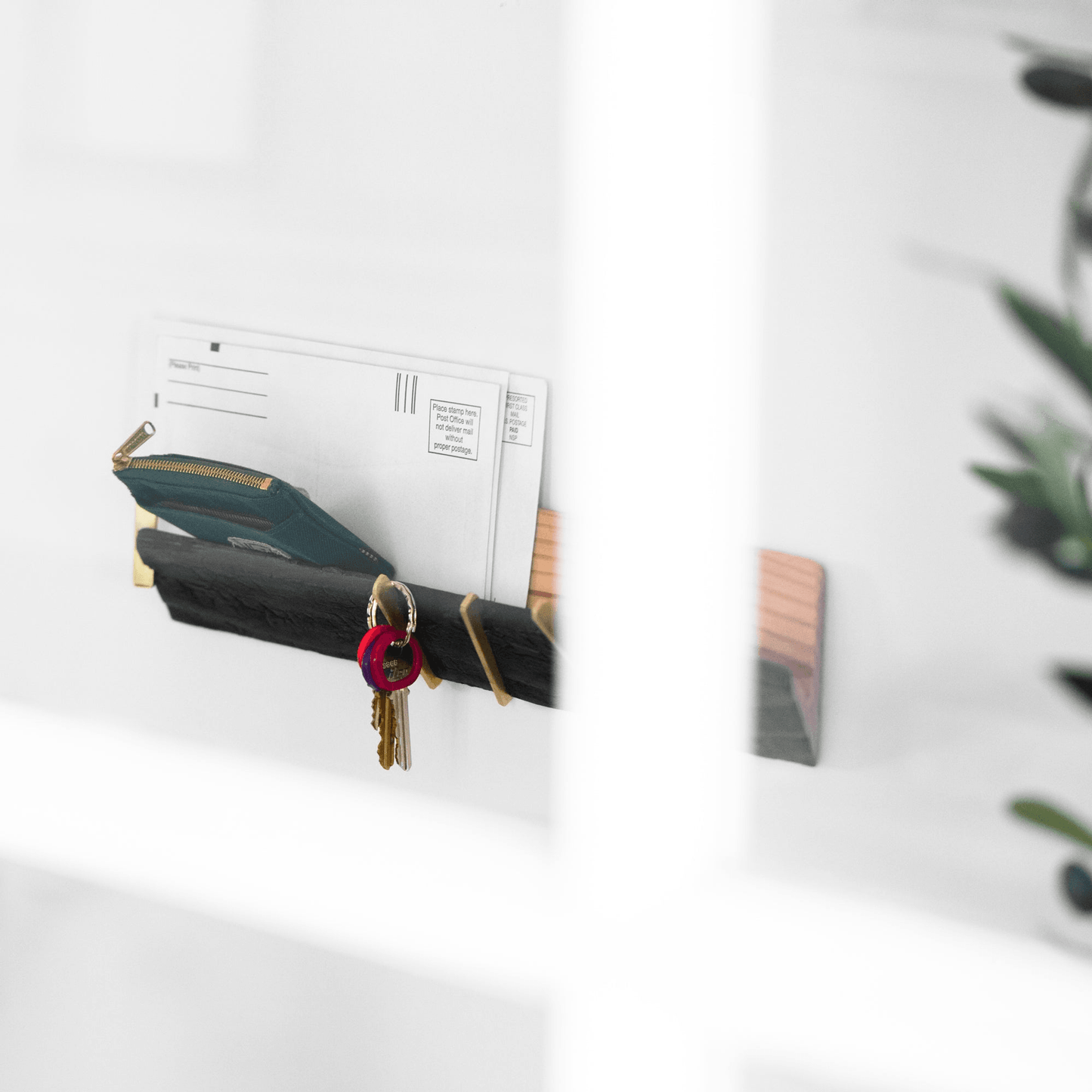 Re-Entry Wall Mounted Entryway Shelf