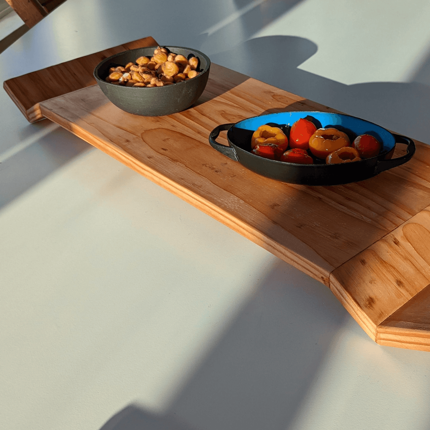 Elegant Doug Fir Serving Tray - Handmade In San Francisco