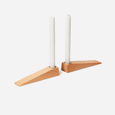 Elegant Tapered Candle Holders - Wax On, Wax Off