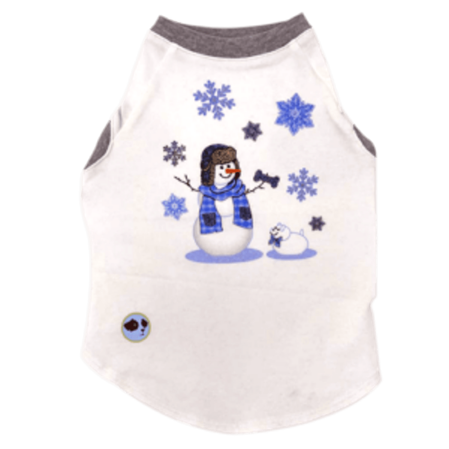 Winter Wonderland Sleeveless Cotton Blend Tee