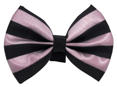 Chic Satin Bow with Chiffon Overlay for Weddings