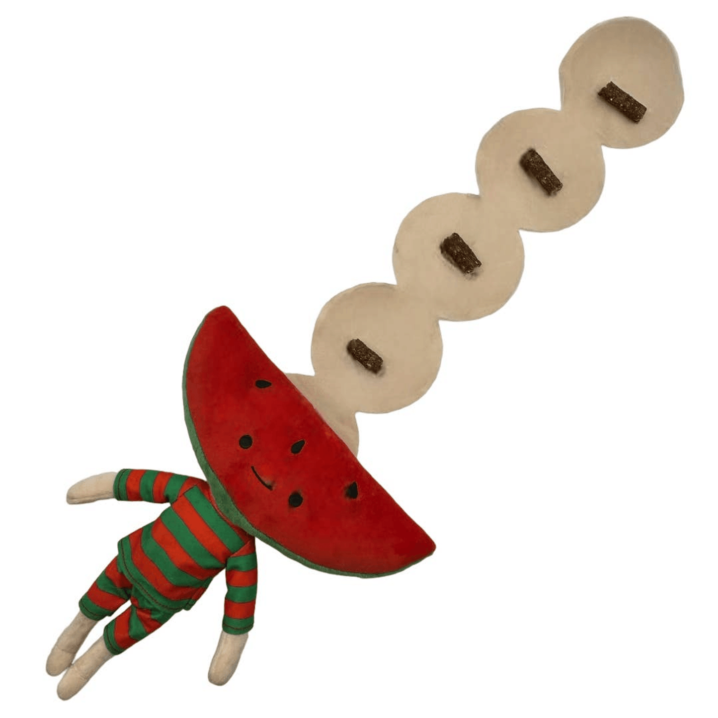 Watermelon Treat-Dispenser Nosework Toy for Dogs