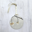 Elegant Porcelain Room Ornament With Satin Ribbon