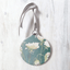 Elegant Porcelain Room Ornament With Satin Ribbon
