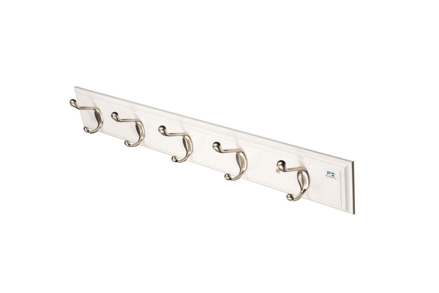 Fantashome 27" Bella Heavy Duty Wall Hook Rack With 5 Hooks