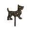 Fantashome Cast Iron Wall-Mounted Dog Hook