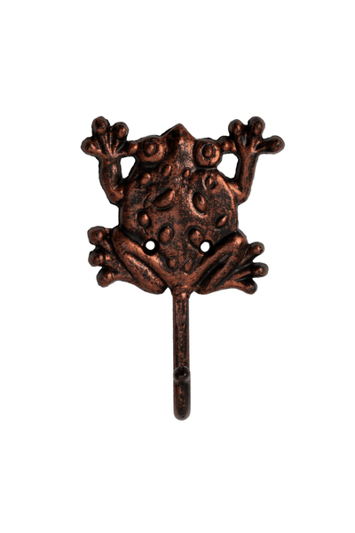 Fantashome Cast Iron Wall Hook Decor - Frog Design