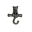 Fantashome Cast Iron Cat Wall Hook Decor