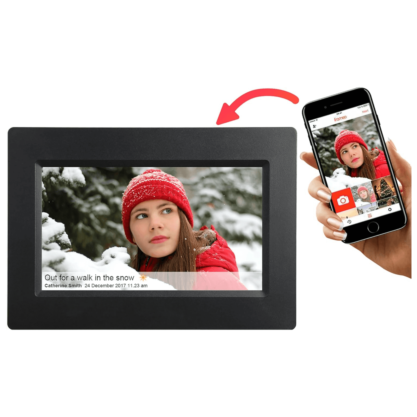 Supersonic 10-Inch Wifi Smart Photo Frame