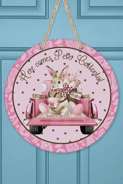 Peter Cottontail Easter Wall And Door Hanger