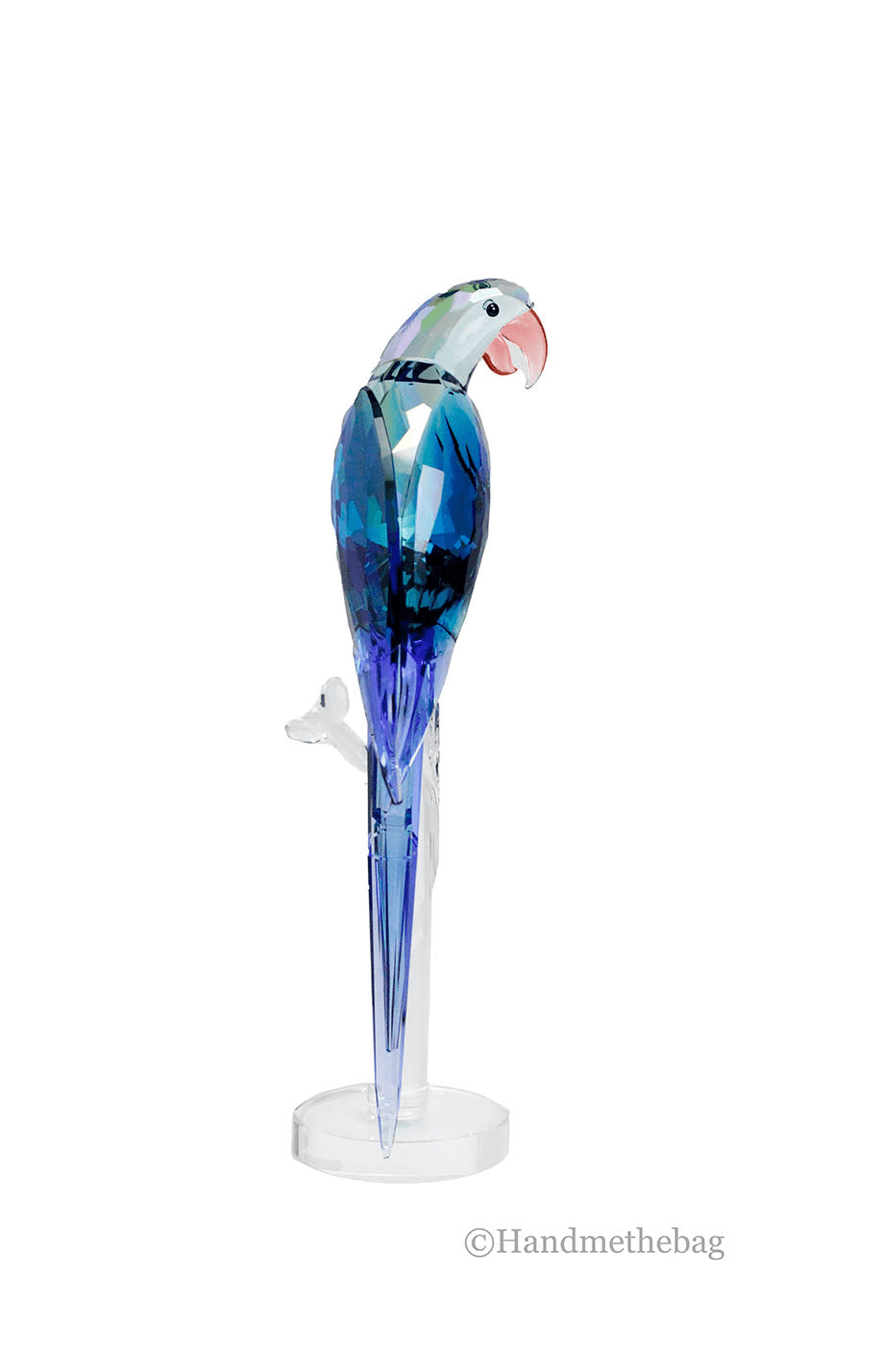 Swarovski Jungle Beats Banjo Green Macaw Crystal Figurine