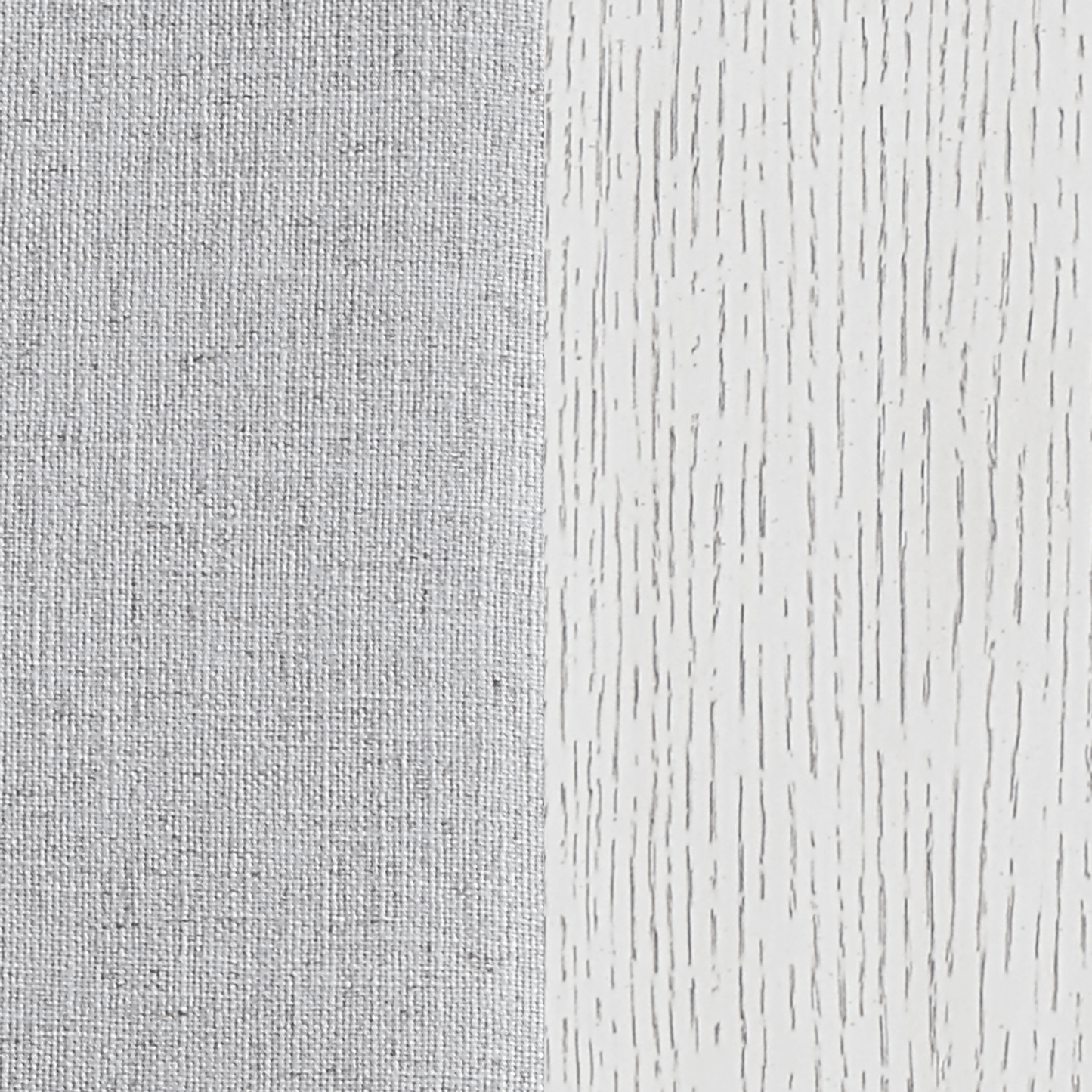 Dover Padded Upholstered Dining Chair With Arms – Set Of 2 In Cerused White Oak