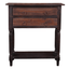 Sunset Trading Cottage Stacked Drawer Storage Table In Distressed Black/Raftwood Brown