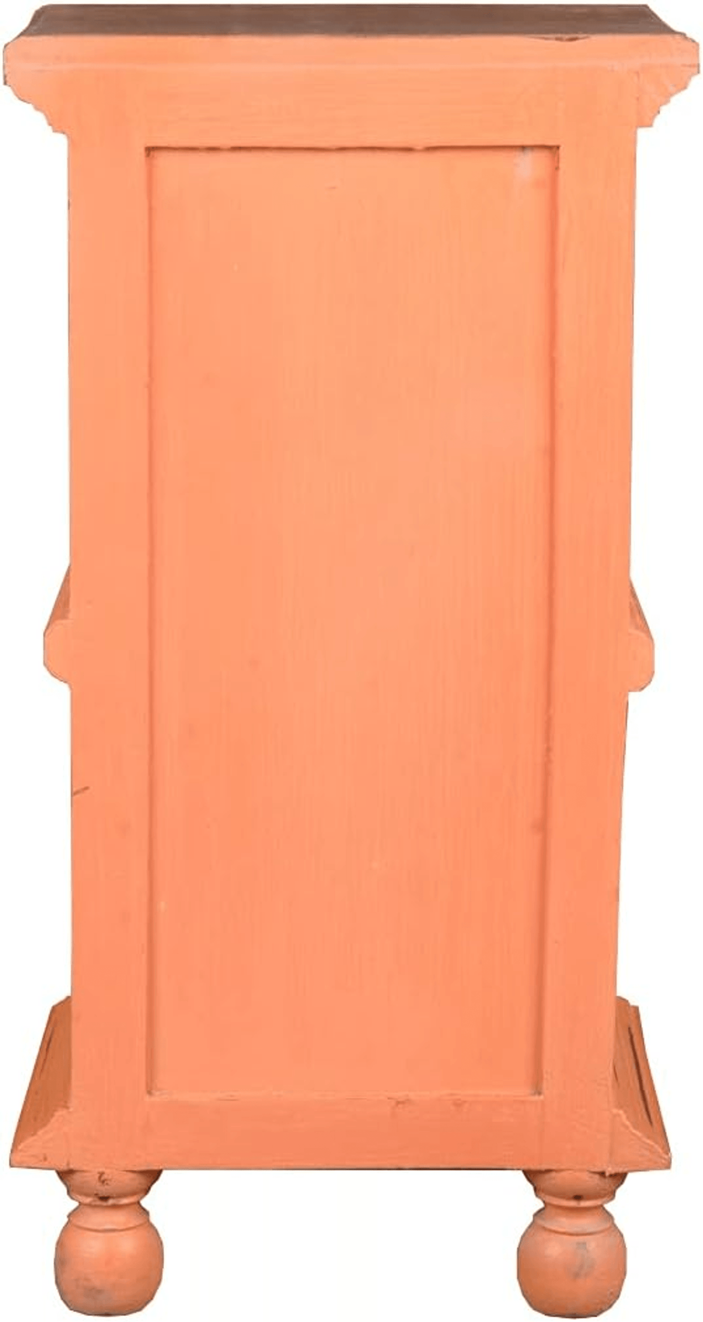 Sunset Trading Coastal Cottage End Table With Woven Basket