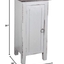 Sunset Trading Mid-19Th Century Inspired Distressed Gray Accent Cabinet