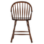 Andrews 24" Windsor Barstool With Arms In Distressed Chestnut Brown - Set Of 2