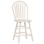 Sunset Trading Andrews Antique White Windsor Barstool Set Of 2