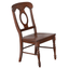 Sunset Trading Andrews Chestnut Brown Solid Wood Dining Side Chair - Set Of 2