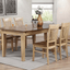 Brook Dining Chair Set In Warm Distressed Tones